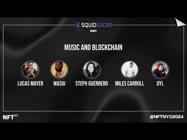 Music and Blockchain - Panel at NFT.NYC 2024