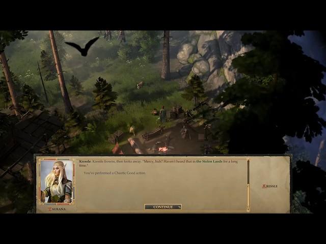 Pathfinder Kingmaker Explore Thorn Ford Get to Bandits Get Svetlana Wedding Ring