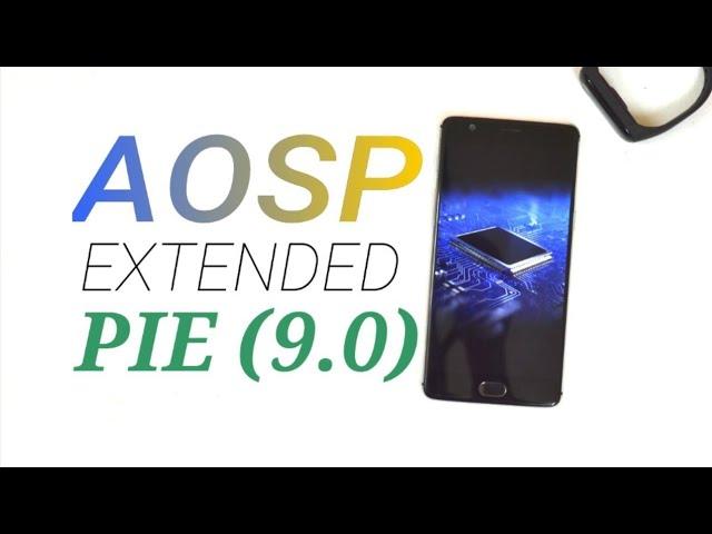 Rom aospextended official v6.0(pie) for redmi note 4x