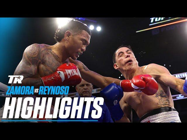 DJ Zamora Takes NO Time In Knocking Out Roman Reynoso | FIGHT HIGHLIGHTS