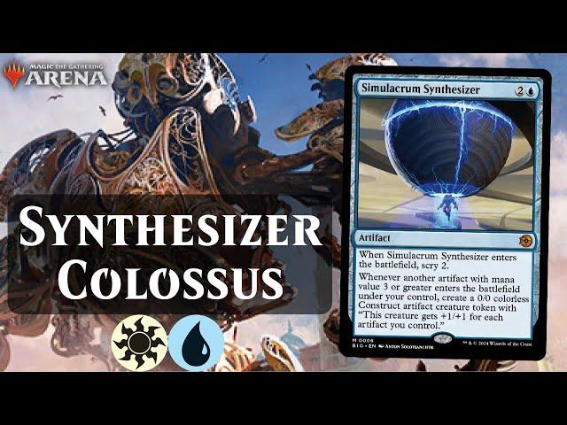 Simulacrum Synthesizer with Metalwork Colossus | MTG Pioneer & Explorer