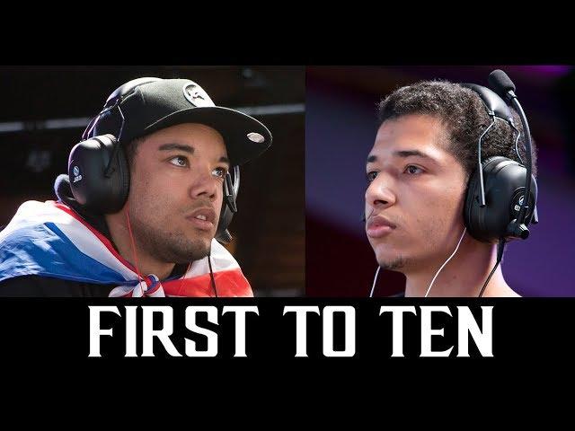 Mortal Kombat X - A F0xy Grampa (Reptile) vs Mitsuownes (Scorpion) | High Level FT10
