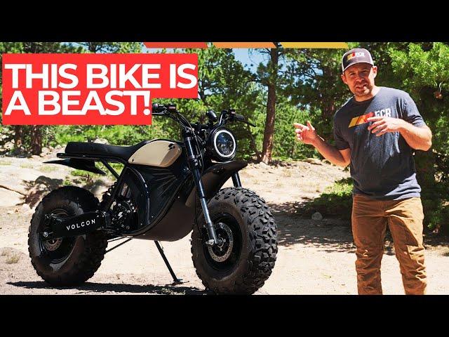 Testing the BIGGEST Electric Bike on the HARDEST Trail.