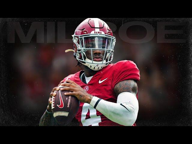 Jalen Milroe  QB Highlights ᴴᴰ