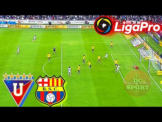 Liga de Quito vs Barcelona SC 2025 Liga Pro Ecuador 2025 LIVE