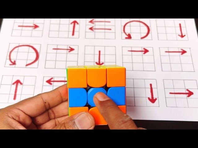 Be a Rubik's Cube Master 3*3 Rubiks Cube Best Tutorial in 1 Minute