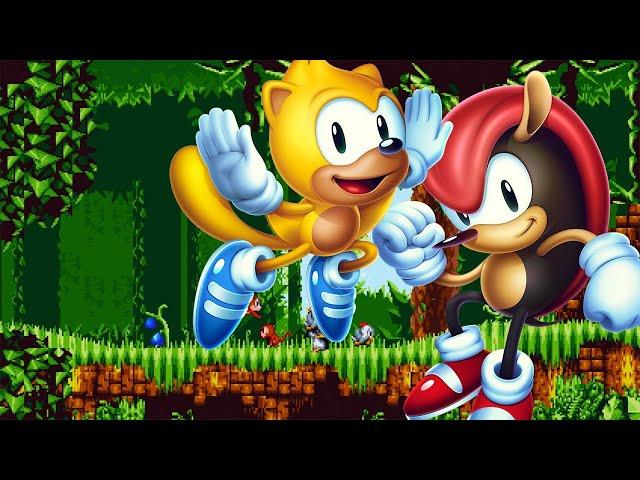 Sonic Mania Plus - 13 Minutes of Encore Mode Gameplay With Mighty, Ray, and Sonic