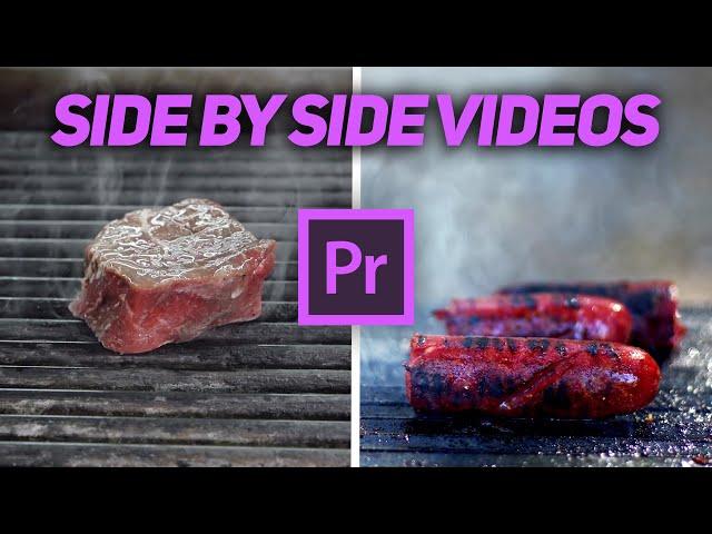 How to put 2 Videos Side by Side in Adobe Premiere Pro CC