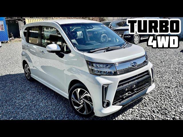 ️SUBARU STELLA CUSTOM TURBO 4WD! КЕЙ-КАР №1️