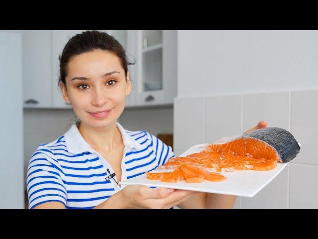 How to salt salmon at home! Salted salmon, trout, chum salmon and pink salmon