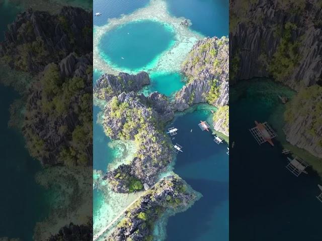 Twin Lagoon, Coron, Philippines ️#twinlagoon #coron #coronisland #coronpalawan #travelphilippines