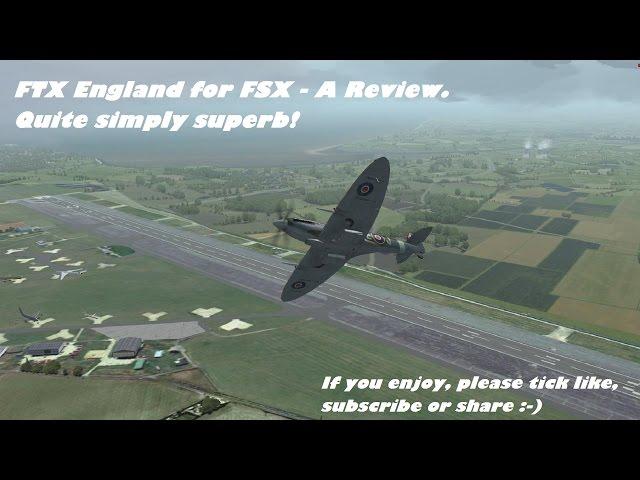 ORBX FTX England scenery for FSX/P3D review. How much better is it than FTX Global / default?