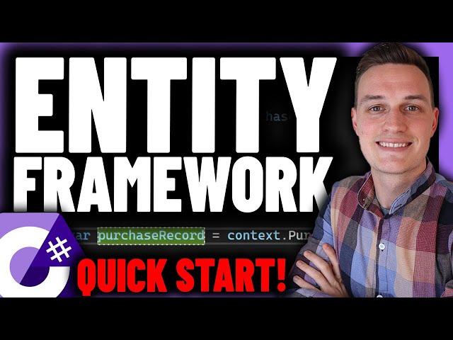 Get started with ENTITY FRAMEWORK in C#!