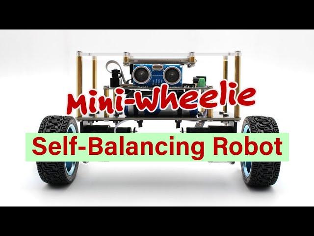 Elektor Mini Wheelie Self Balancing Robot Demo