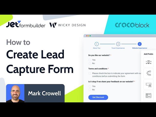 How to Create Lead Capture Multi-Step WordPress Form | JetFormBuilder