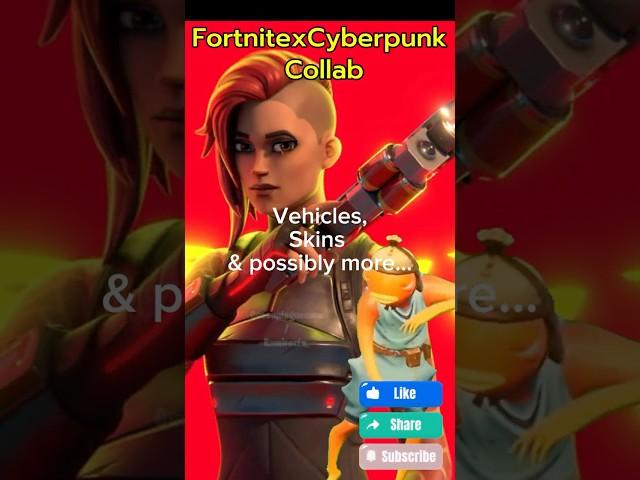 Fortnite Chapter 6 = Peak Gaming  #epicgames #cyberpunk2077