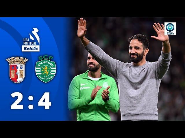 Spektakel bei Amorim-Abschied: Sporting dreht 0:2-Rückstand in Braga! | Sporting Braga - Sporting CP