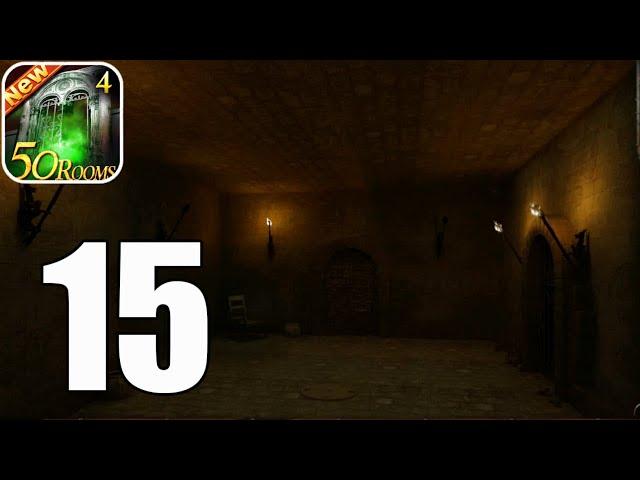 New 50 Rooms Escape 4 Level 15 Walkthrough (Android)