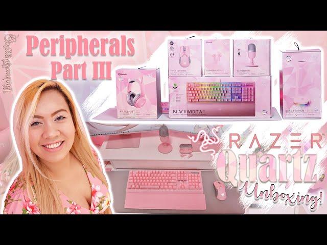 Razer Quartz Peripherals RazerCon2020 Series | Unboxing, Quick Review and Comparison | UNBOXING 15