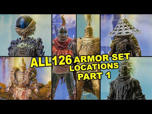 Elden Ring - How To Get All Armor Sets Part 1 (+ All Altered & Individual Pieces)