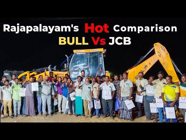 BULL (vs) JCB  Rajapalayam Hot Comparison - Sugi RoboticS