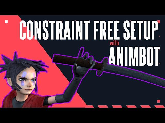 How to Setup Maya Animation Constraints Using AnimBot