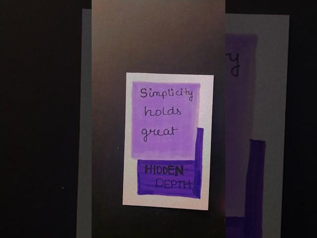  #oddlysatisfying #satistying #fineliner  #calligraphy #penthomize #diy  #easy #brustro #quote