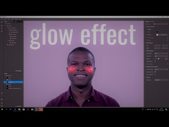 Creating a glow effect in Spark AR Studio