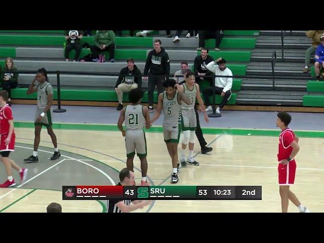 SRU Men's Basketball Highlights vs. Edinboro