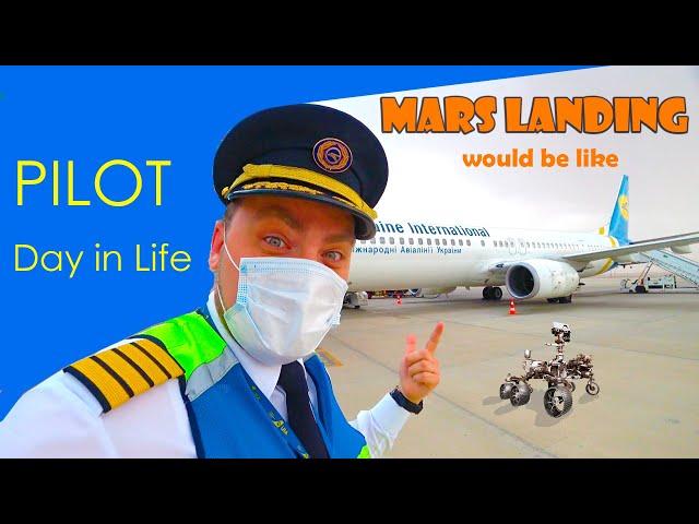 A Day in the life as an Airline Pilot | How to land on Mars?