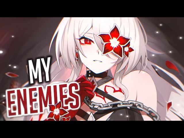 Nightcore - Enemies (Rock Version) (Lyrics)