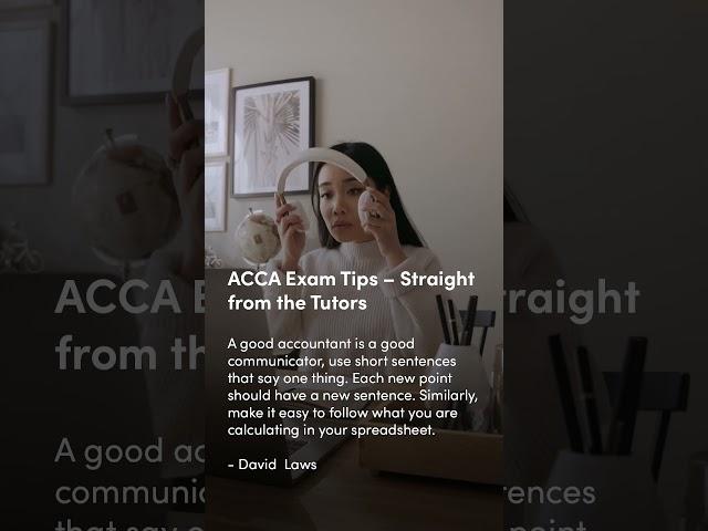 ACCA Exam Tips-Straight from the Tutors
