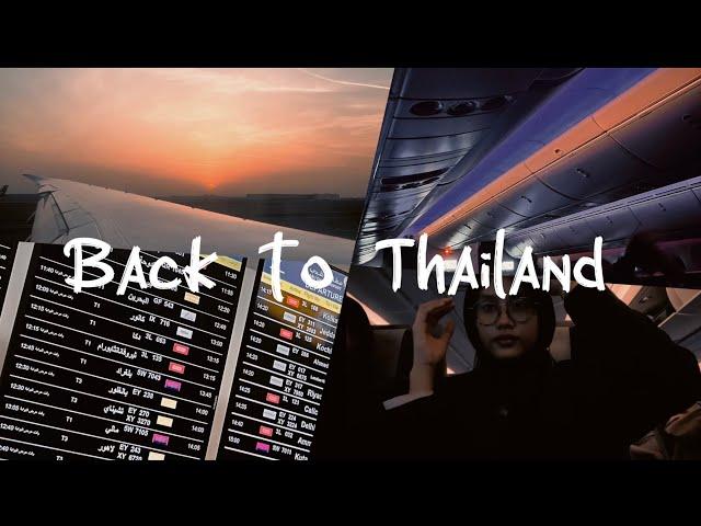 I’m leaving Europe : Back to Thailand, what I eat, flying with my friend 