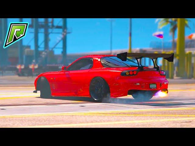 КУПИЛ ТАЧКУ ЛЕГЕНДУ ИЗ ФОРСАЖА! КУПИЛ MAZDA RX-7 НА RADMIR GTA 5 RP! ДЕЛАЕМ ДРИФТ-КОРЧ ИЗ МАЗДЫ!