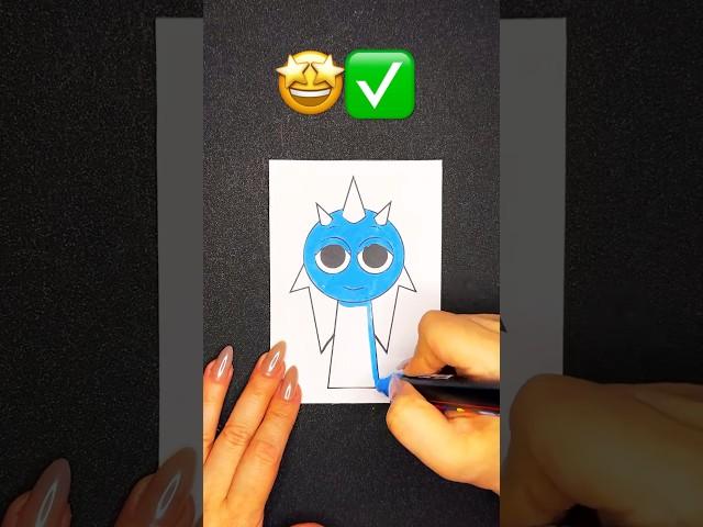 Perfect Cutout incredibox Sprunki Pinki OC, Drawing and Paint #sprunkioc #cutout