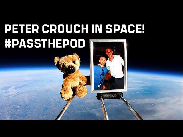 #passthepod - we launched That Peter Crouch Podcast into space!