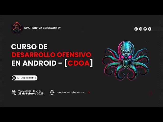 CURSO DE DESARROLLO OFENSIVO EN #ANDROID EN KOTLIN - (CDOA)