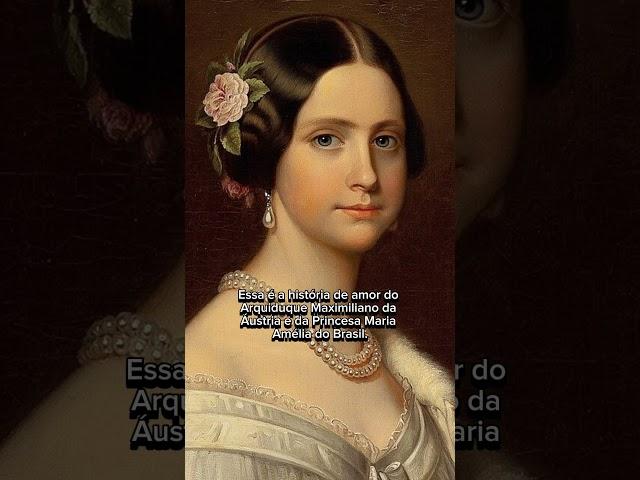 Maximiliano, Maria Amélia e Charlotte #historiadobrasil#historiabrasileira#mariaamelia #maximiliano