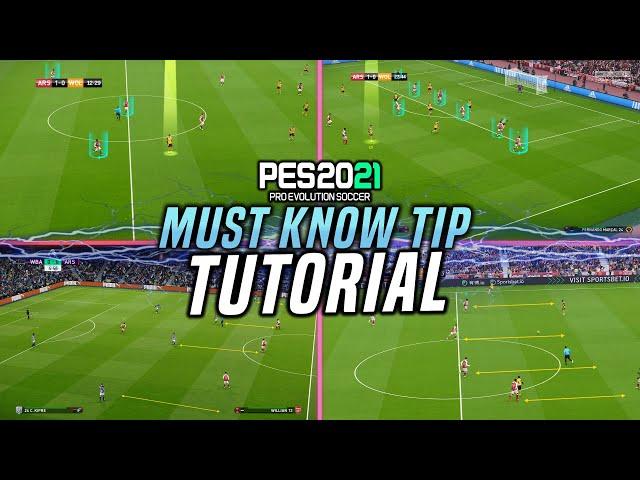 ONE TIP YOU MUST KNOW | eFootball PES 2021