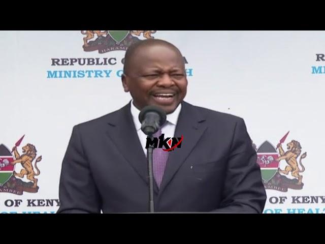 INDISCIPLINED KENYANS TO BE DEALT WITH!SUPER CS MUTAHI KAGWE SAYS!