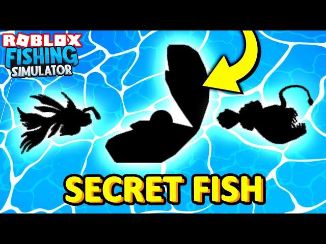 ALL *SECRET* FISH in ROBLOX FISHING SIMULATOR!