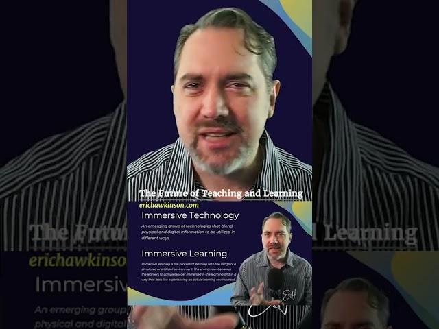 What is #immersivelearning with #erichawkinson and @TogetherLearning