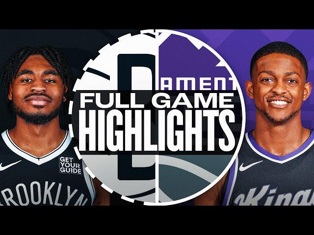 NETS at KINGS | FULL GAME HIGHLIGHTS | November 24, 2024