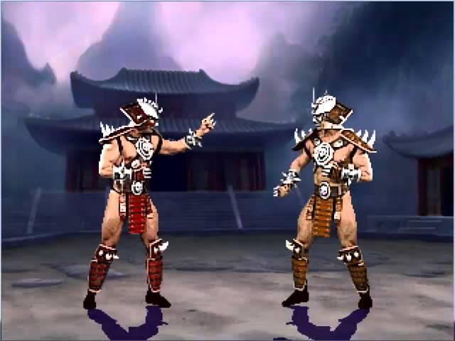 Shao Kahn vs Shao Kahn taunt battle