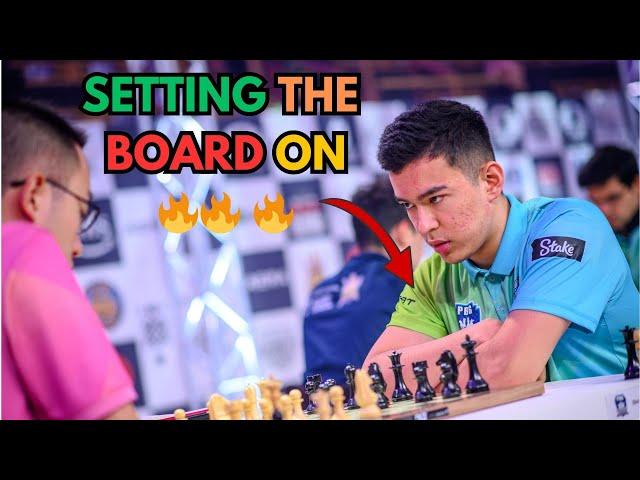 He just keeps sacrificing pieces! | Wei Yi vs Nodirbek Abdusattorov | Global Chess League 2024