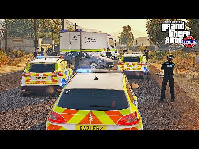 BOMB THREAT outside Police Station! | GTA 5 UK Police LSPDFR Mod