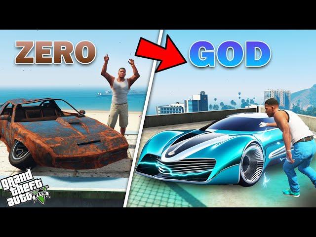 Franklin Upgrading Zero Car To God Car in GTA 5 | Techerz