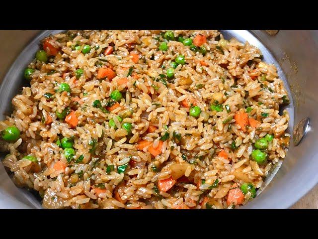 Vous allez adorer le Riz avec cette recette spéciale  Pleine de goût/ vegetables Rice recipe