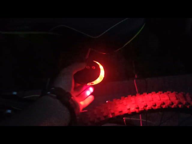 Задний вело фонарь с ограничителем Rear bicycle light with limiter