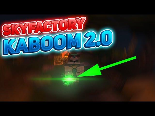 АВТОМАТИЧЕСКИЙ ОБСИДИАН НА КАБУМ 2.0 СКАЙФАКТОРИ - Minecraft SkyFactory Kaboom